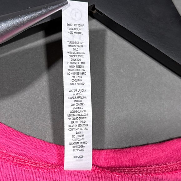 NWT Kinesis Pink Athletic Braided‎ Side Tank Top Size L - Picture 8 of 14